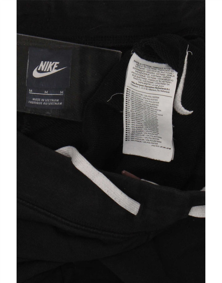 Damskie spodnie dresowe Nike, joggery, średnia czarna bawełna