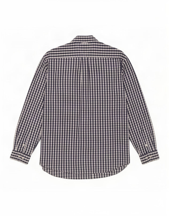 Koszula męska Tommy Hilfiger XL, bawełniana, granatowa, w kratkę