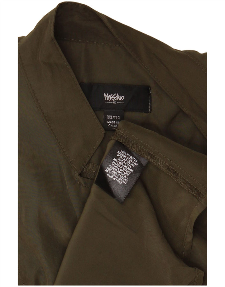 Damska wojskowa bluzka bez rękawów Mossimo UK 20 2XL Khaki poliester