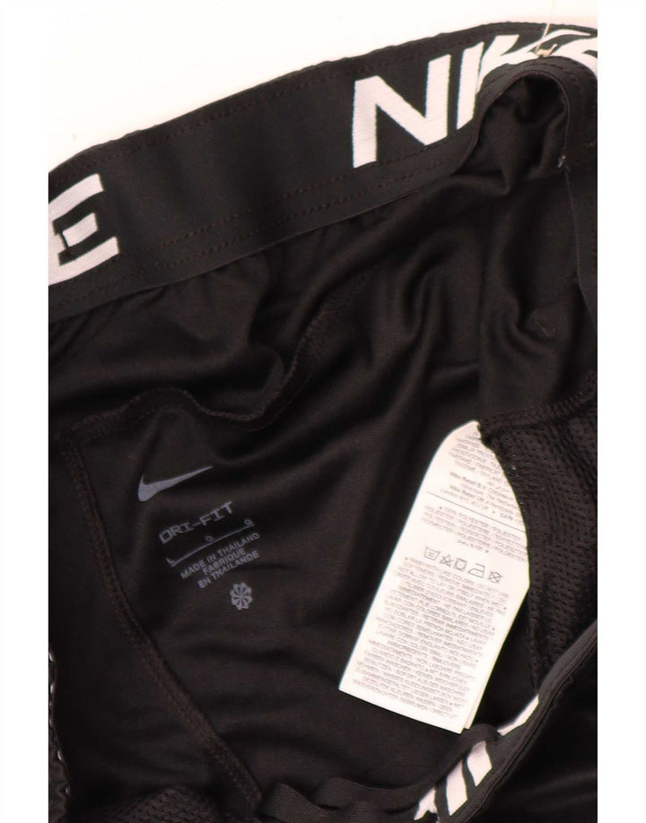 Męskie spodnie dresowe Nike, duże, czarne, poliestrowe