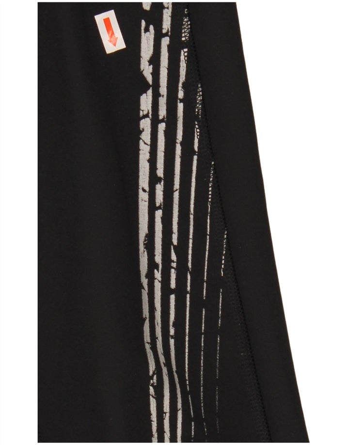 Legginsy damskie UNDER ARMOUR UK 10, małe, czarne, geometryczne, poliamidowe