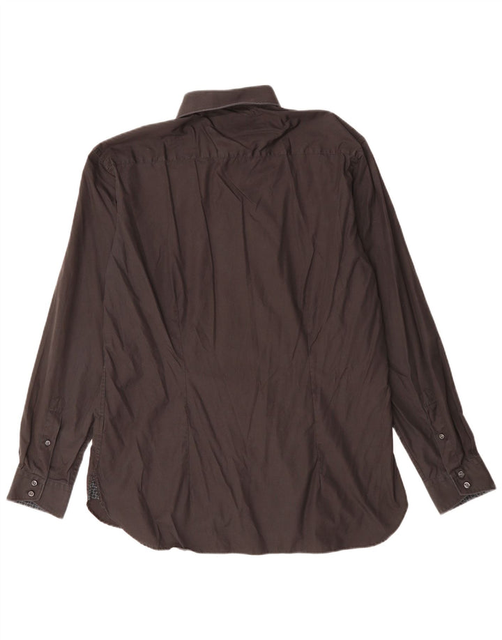 Koszula męska Ted Baker, rozmiar 17 XL, czarna, bawełniana