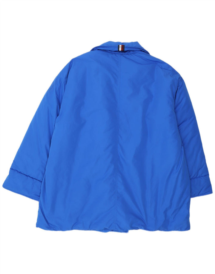 Damska ocieplana kurtka Tommy Hilfiger UK 20 2XL Niebieski poliester
