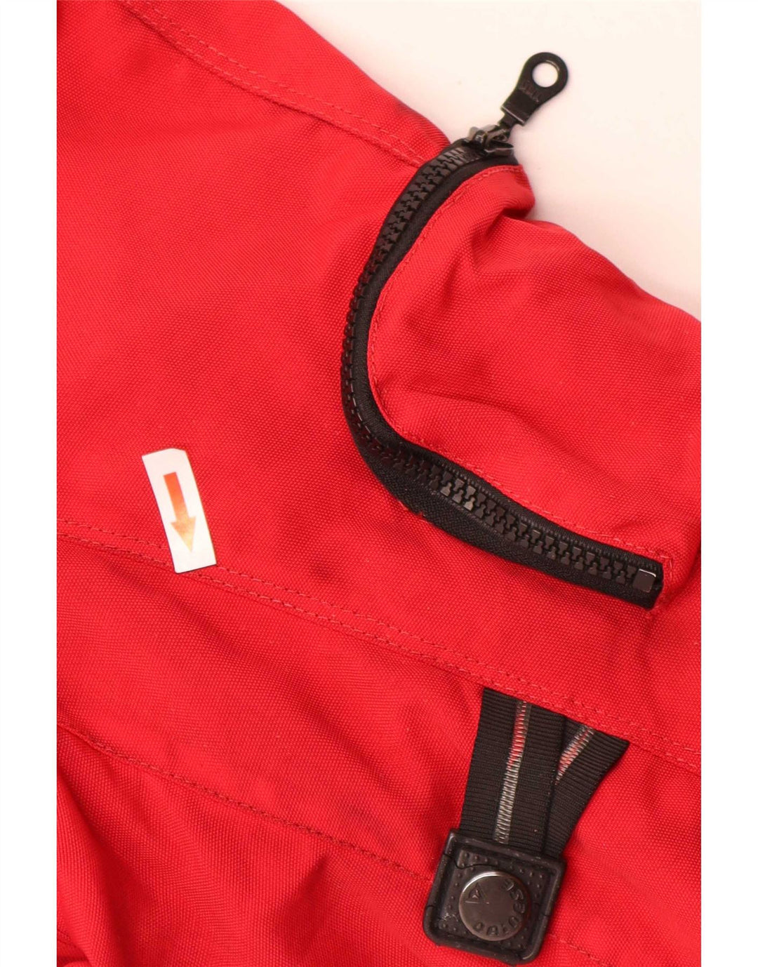 Męska kurtka wyścigowa Dainese, rozmiar 50, średni czerwony nylon