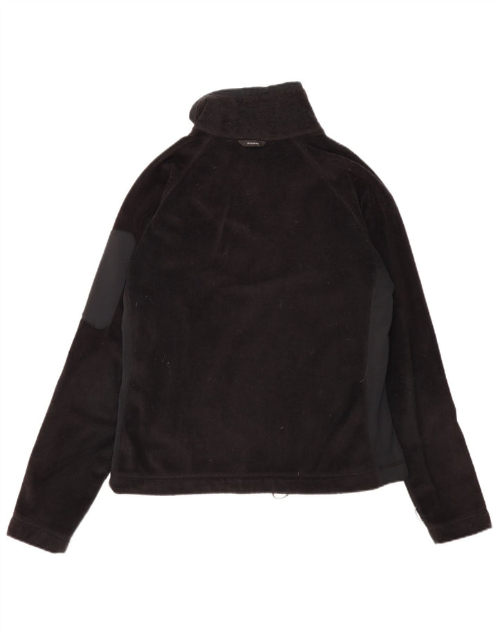 Damska kurtka polarowa Columbia Interchange UK 16, duża, czarna, poliester