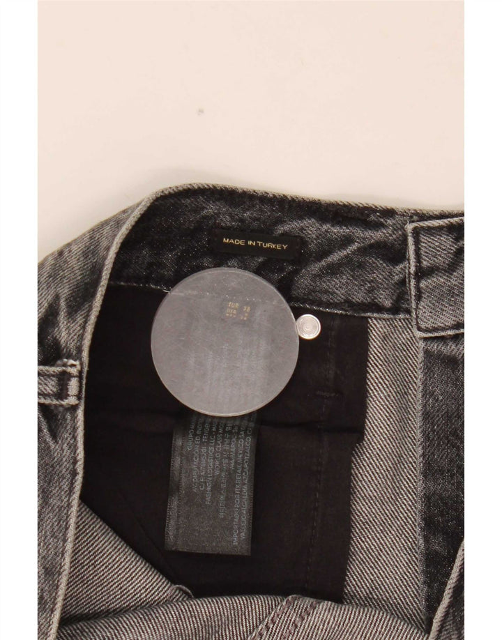 Damskie luźne dżinsy Massimo Dutti EU 38 Small W28 L30 Szara bawełna