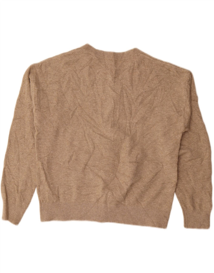 Marks & Spencer Damski sweter oversize UK 14 w kolorze średniego beżu