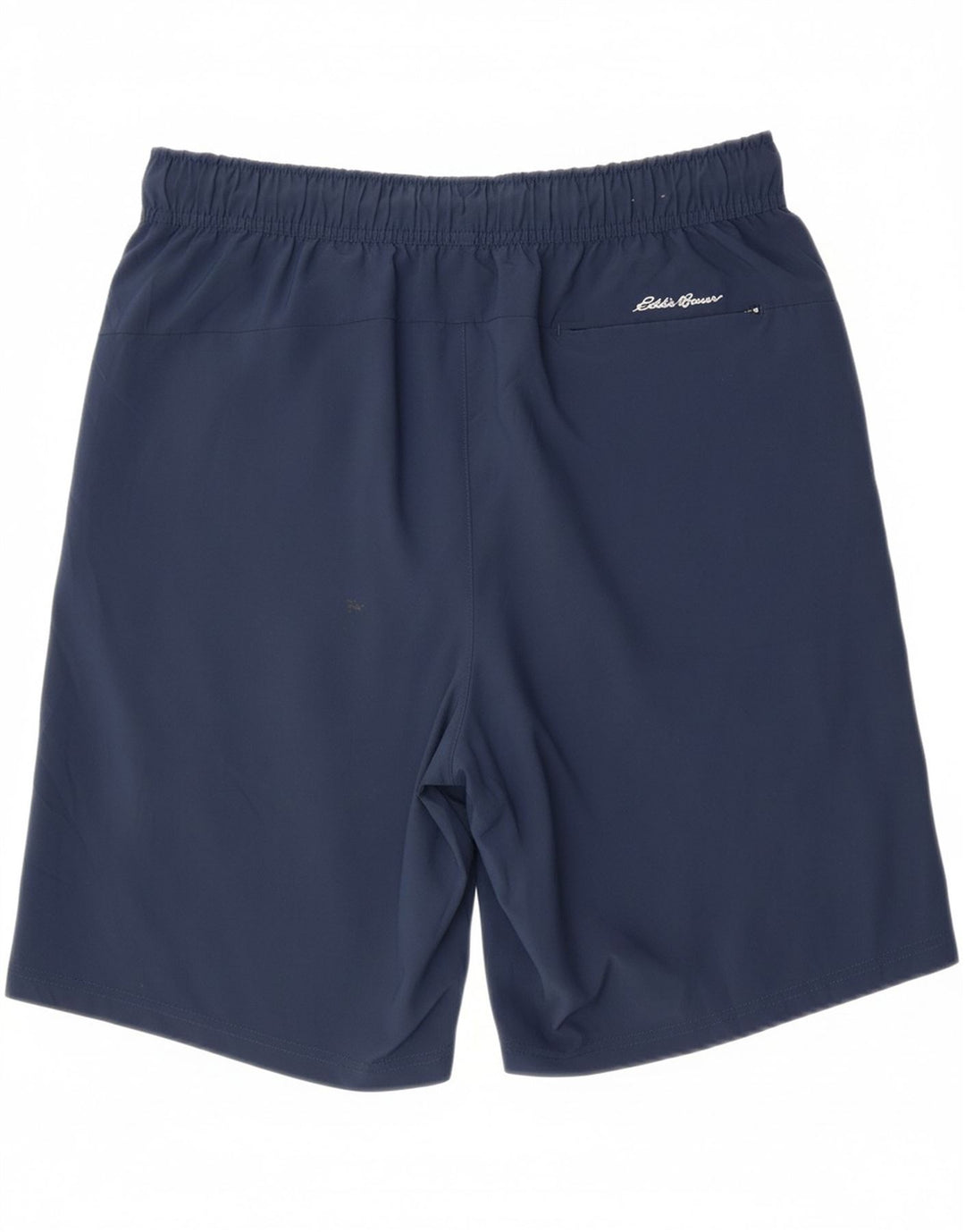 EDDIE BAUER Mens Sport Shorts Medium  Navy Blue Polyester