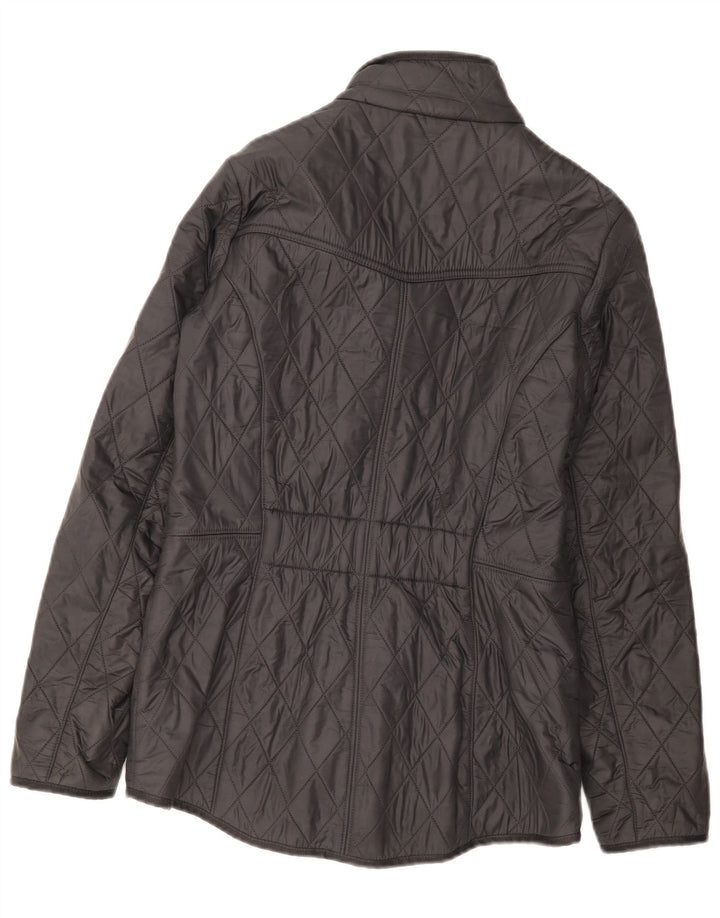 Damska pikowana kurtka Barbour UK 10 Small Black Classic