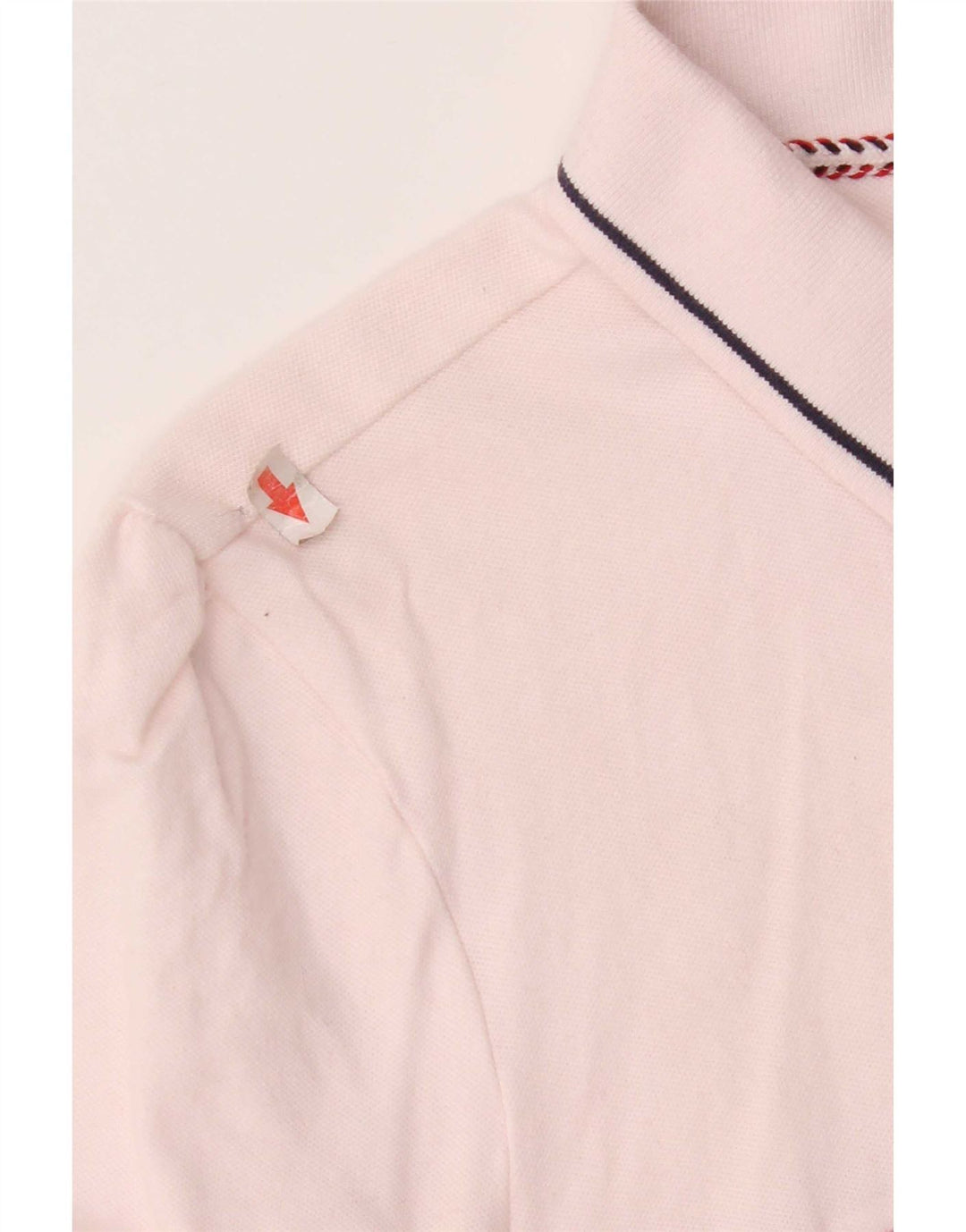 Damska koszulka polo Tommy Hilfiger UK 12, średnia, wielokolorowa, z blokami kolorów