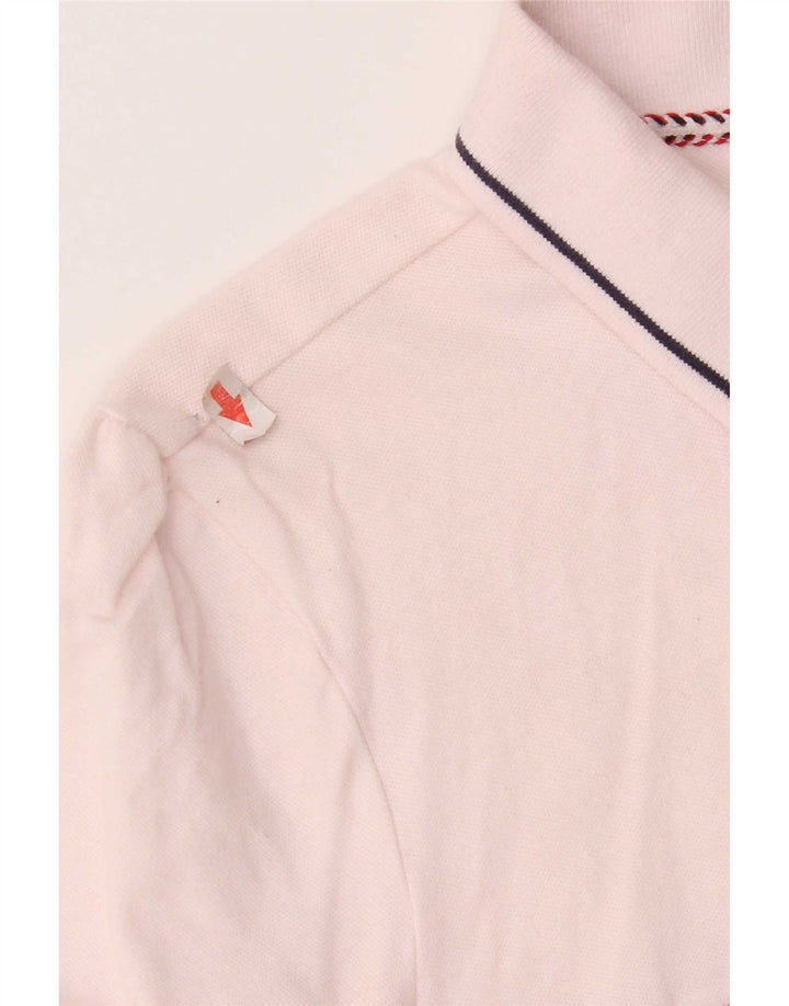 Damska koszulka polo Tommy Hilfiger UK 12, średnia, wielokolorowa, z blokami kolorów
