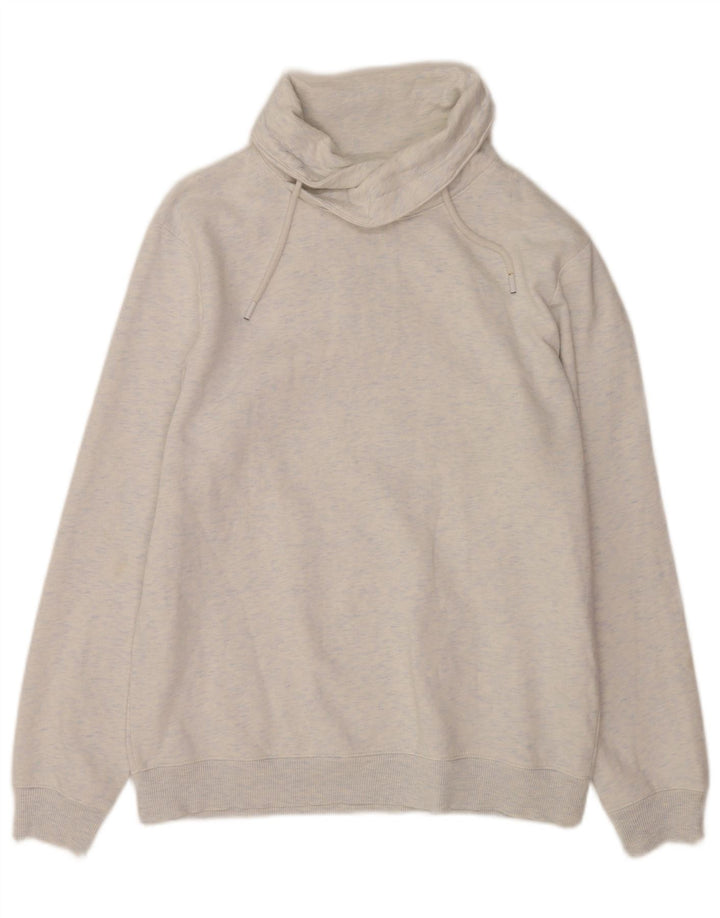 Bluza męska Jules Slim Fit, duża, szara, nakrapiana bawełna