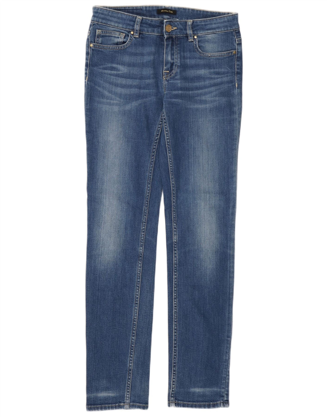 Jeansy damskie Massimo Dutti EU 36 XS W26 L30 Niebieskie