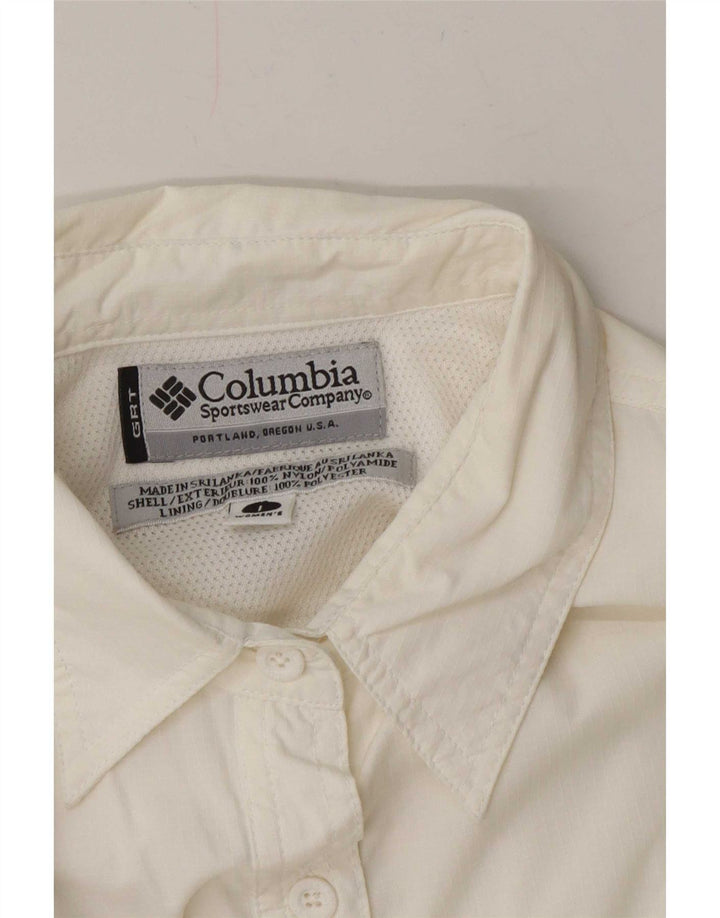 Koszula damska Columbia UK 16, duża, biała, nylonowa