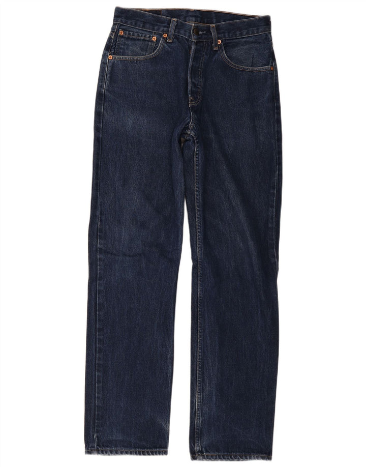 Męskie jeansy Levi's 582 Straight W30 L32 Niebieskie bawełniane