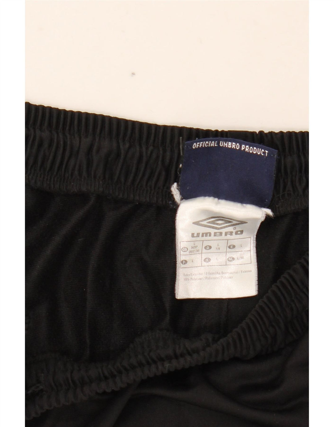 Męskie spodnie dresowe UMBRO, duże, czarne