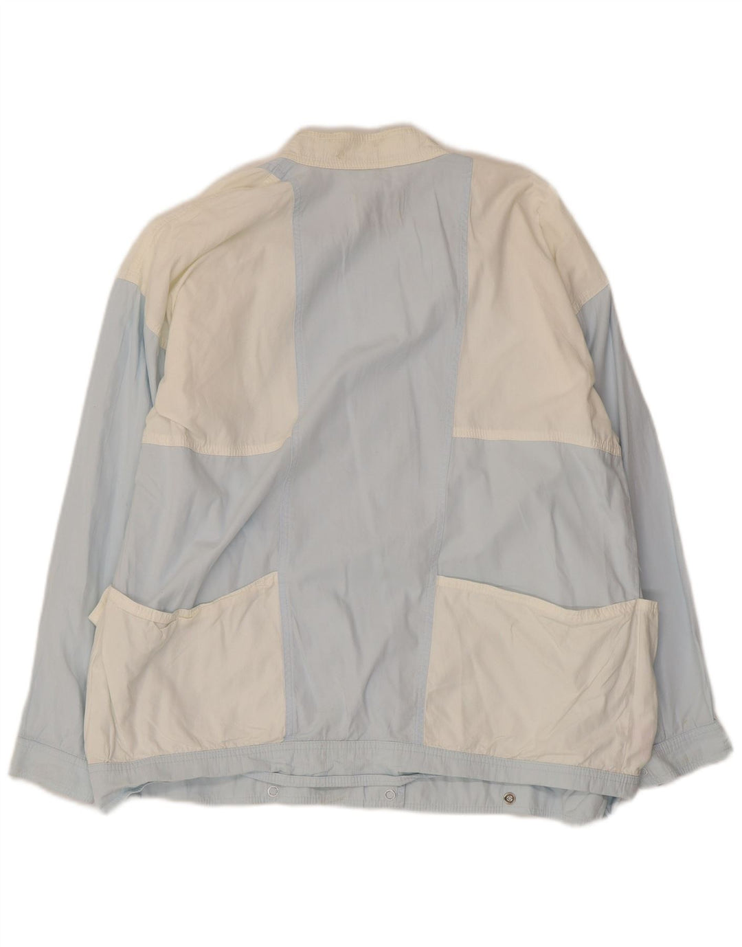 Damska kurtka użytkowa PENNY BLACK UK 14, duża, niebieska, bawełniana w bloki kolorów