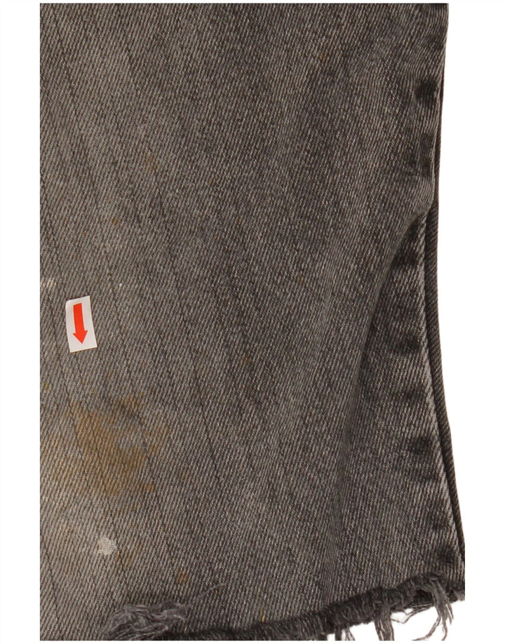 Męskie spodenki jeansowe WRANGLER W38 XL, szara bawełna