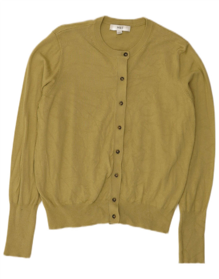 Sweter damski Marks & Spencer UK 14, średnio zielona wiskoza