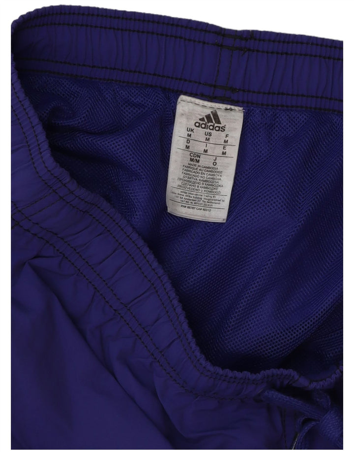 Męskie spodenki kąpielowe Adidas, średni fioletowy poliester