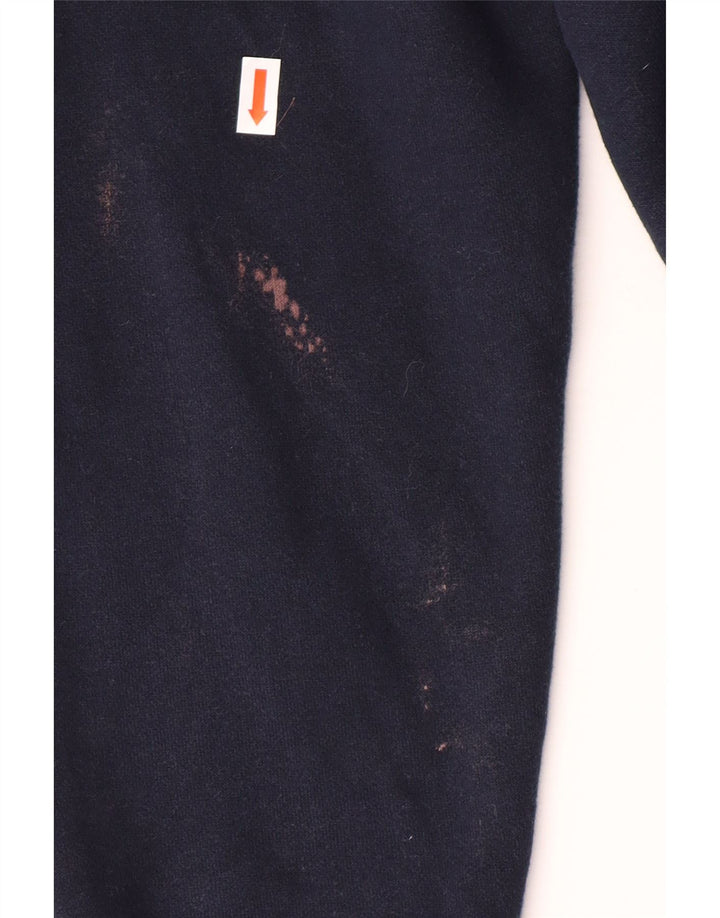 PENGUIN Męski sweter z kapturem XL, granatowy, bawełniany