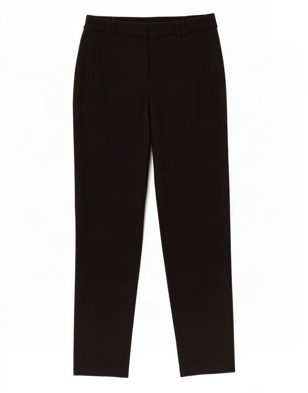 Damskie spodnie typu slim casual Topshop UK 6 XS W25 L28 Czarny poliester