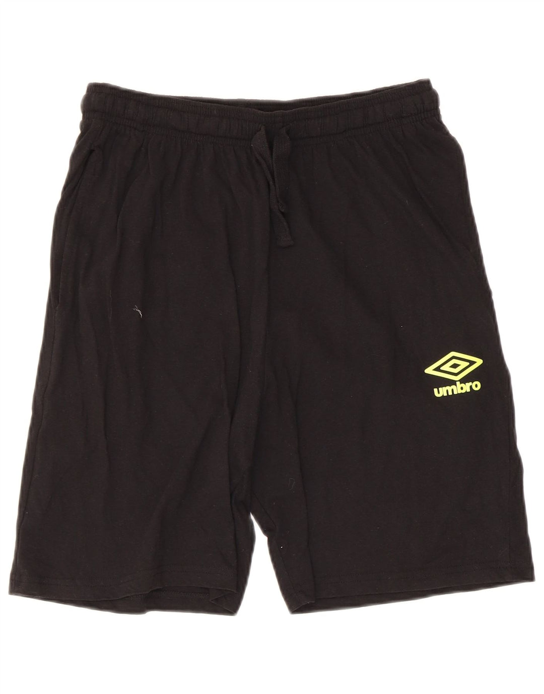 Męskie spodenki sportowe Umbro Graphic Regular, średniej wielkości czarna bawełna