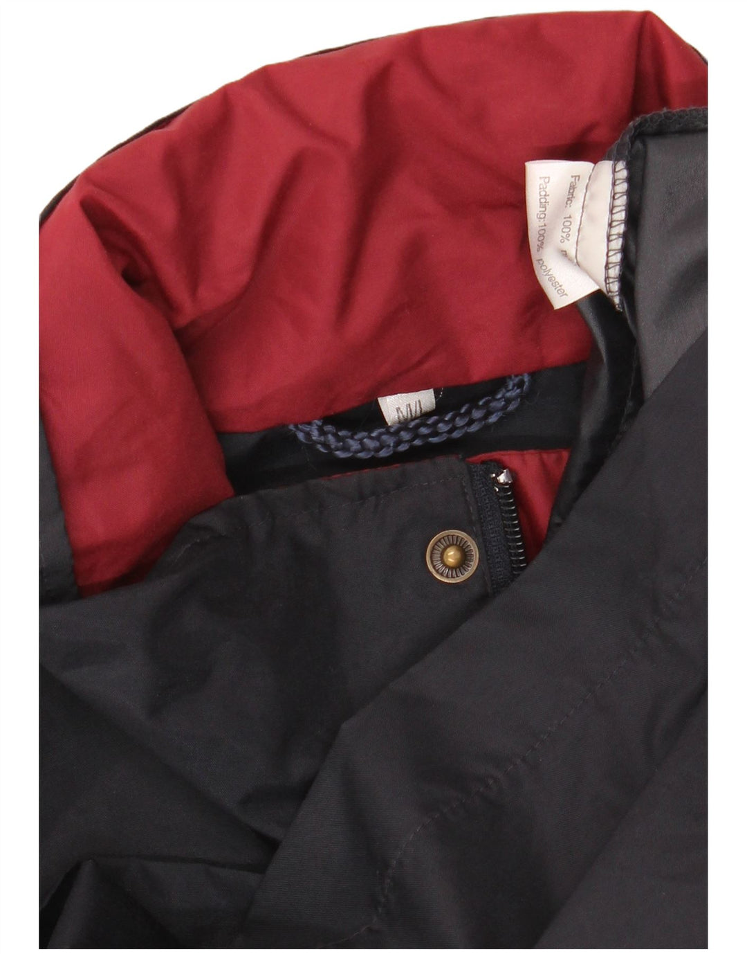 Męska kurtka wiatrówka SPALDING UK 38 Średni granatowy nylon