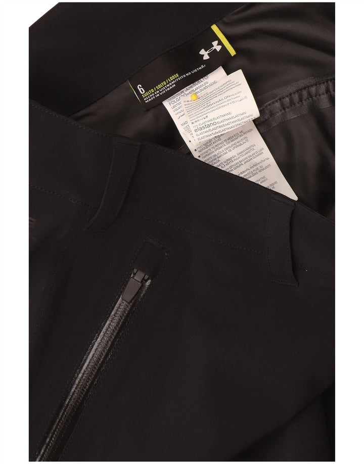 Spodnie damskie Under Armour Straight Casual US 6 Medium W32 L30 Black