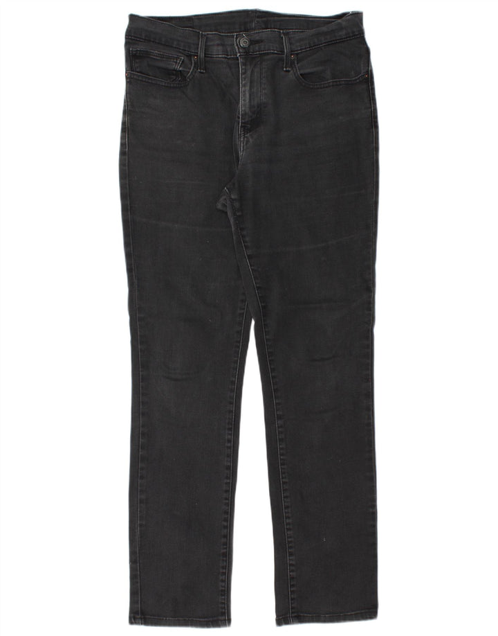 Męskie jeansy Levi's 511 Slim W31 L29 Czarna bawełna