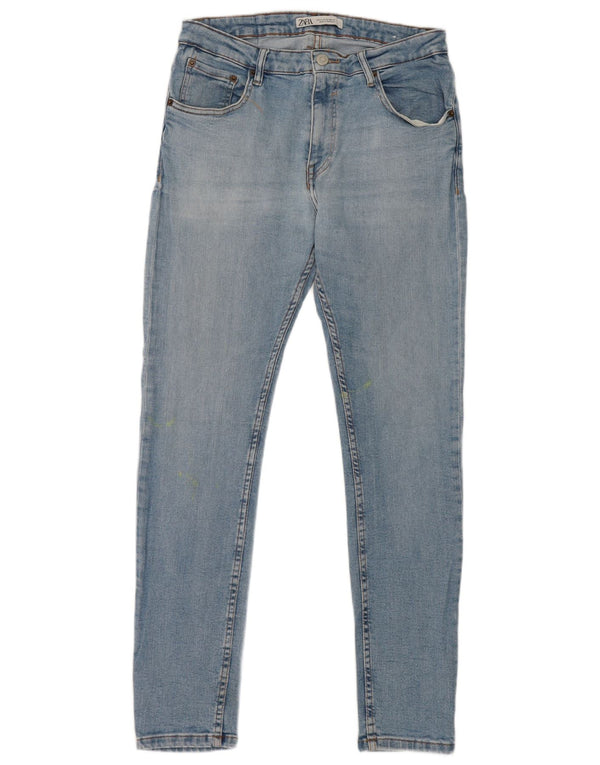 Zara Mens Skinny Jeans EU 42 Large W32 L31 Blue