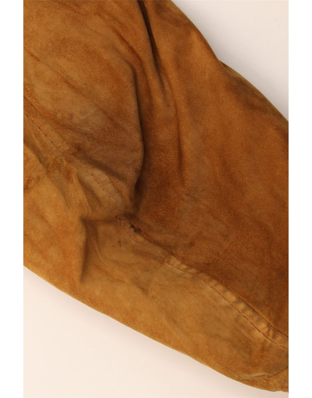 Męska zamszowa kurtka bomberka VINTAGE UK 38 średni beż