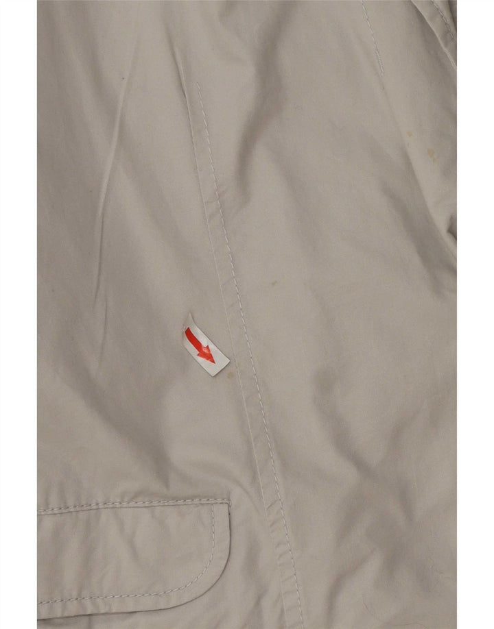 Męska marynarka zapinana na 2 guziki Hugo Boss UK 52 XL, szara bawełna