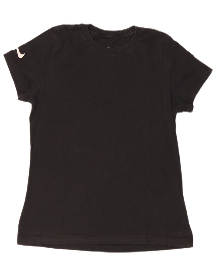 T-shirt męski Nike, średni czarny, bawełniany