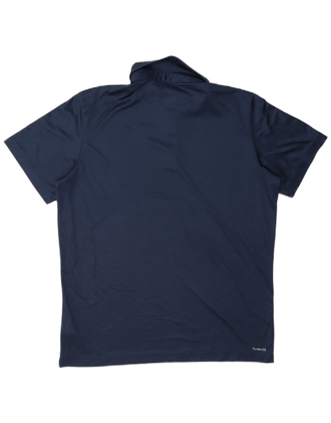 Męska koszulka polo Adidas Climalite, duża, granatowa, z poliestru