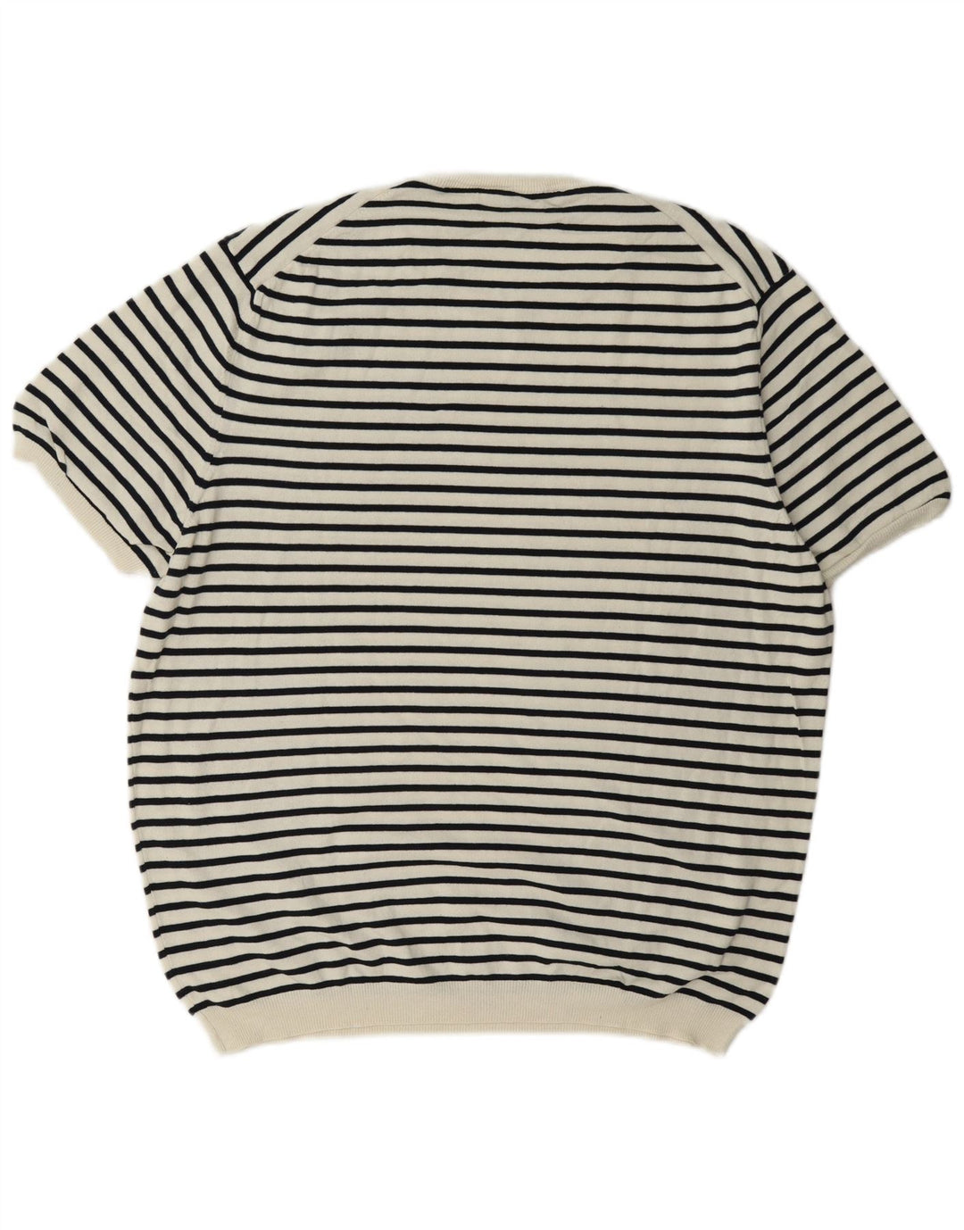 Damska koszulka Zara Regular Top UK 18 XL w białe paski