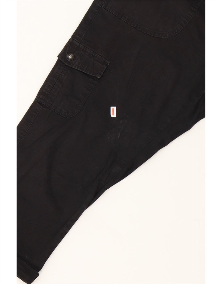 LEE Womens Cargo Capri Trousers US 10 Large W32 L21 Black Cotton Vintage Lee and Second-Hand Lee from Messina Hembry 