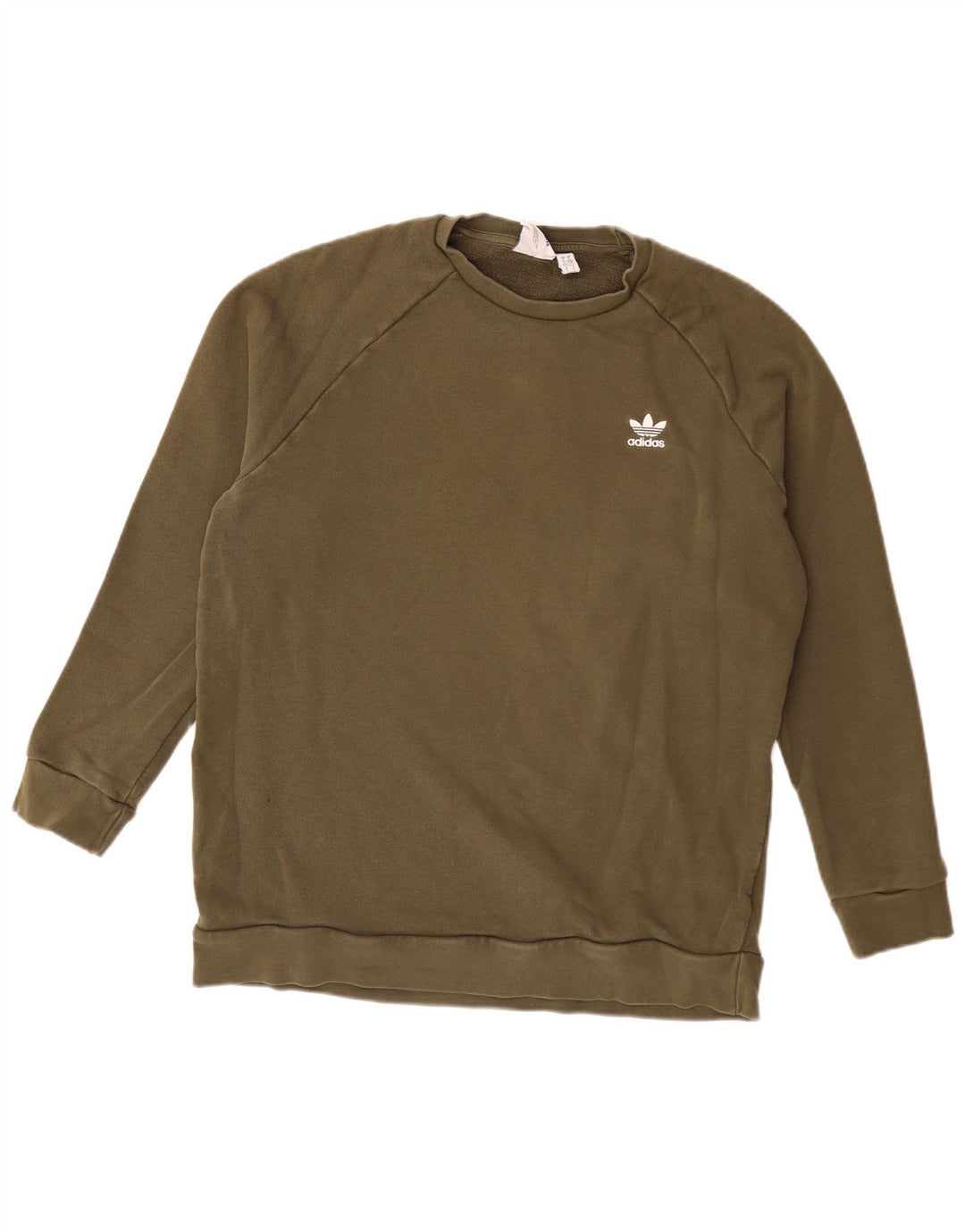 Bluza męska Adidas, duża, bawełniana khaki