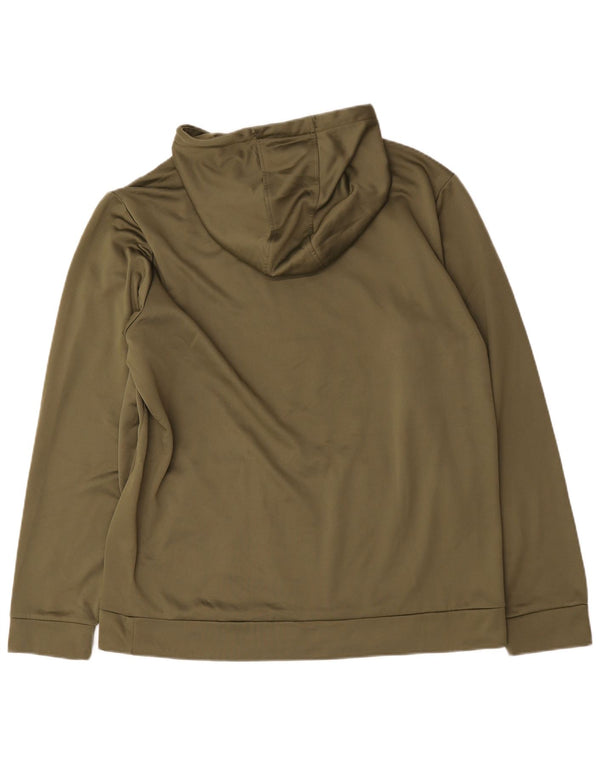 Męski sweter z kapturem Under Armour 2XL khaki