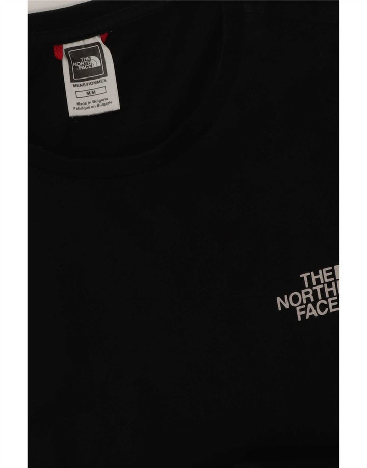 T-shirt męski The North Face, bawełniany, średni czarny