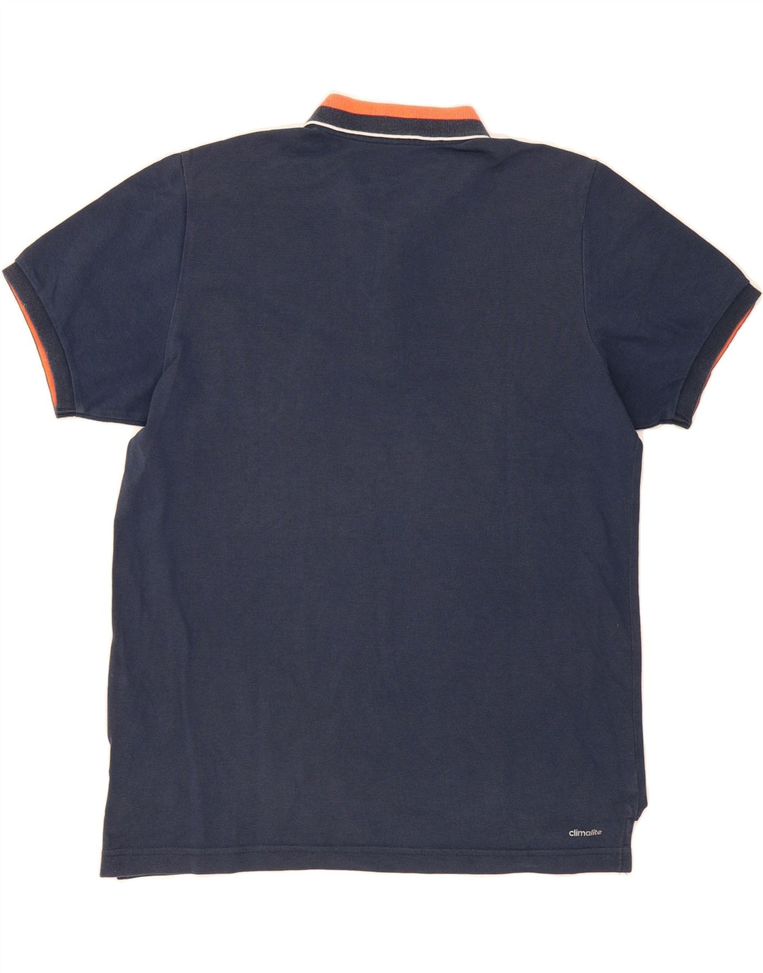 ADIDAS Mens Climalite Polo Shirt Large Navy Blue Cotton Vintage Adidas and Second-Hand Adidas from Messina Hembry 