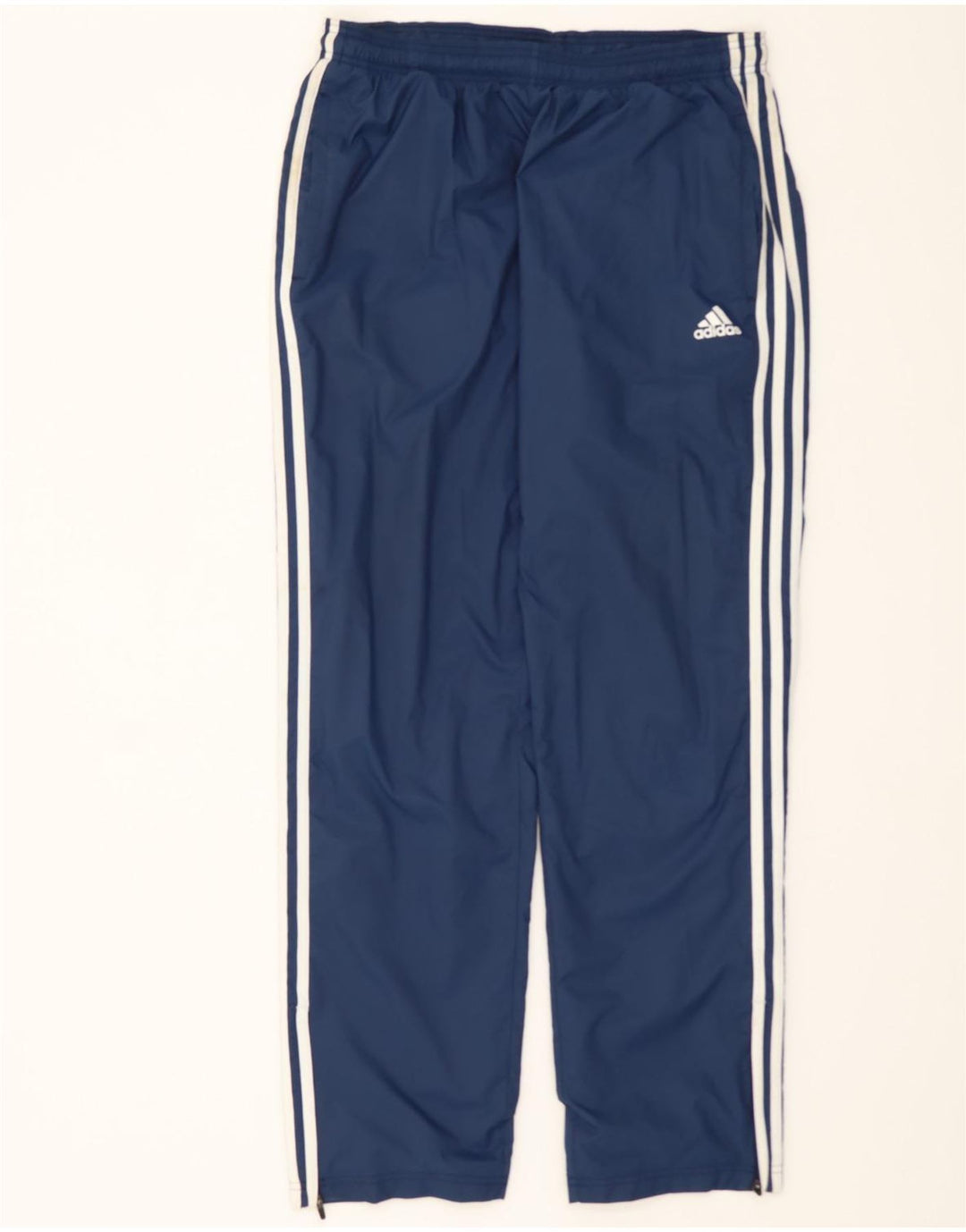 ADIDAS Mens Tracksuit Trousers Large  Navy Blue Polyester Vintage Adidas and Second-Hand Adidas from Messina Hembry 
