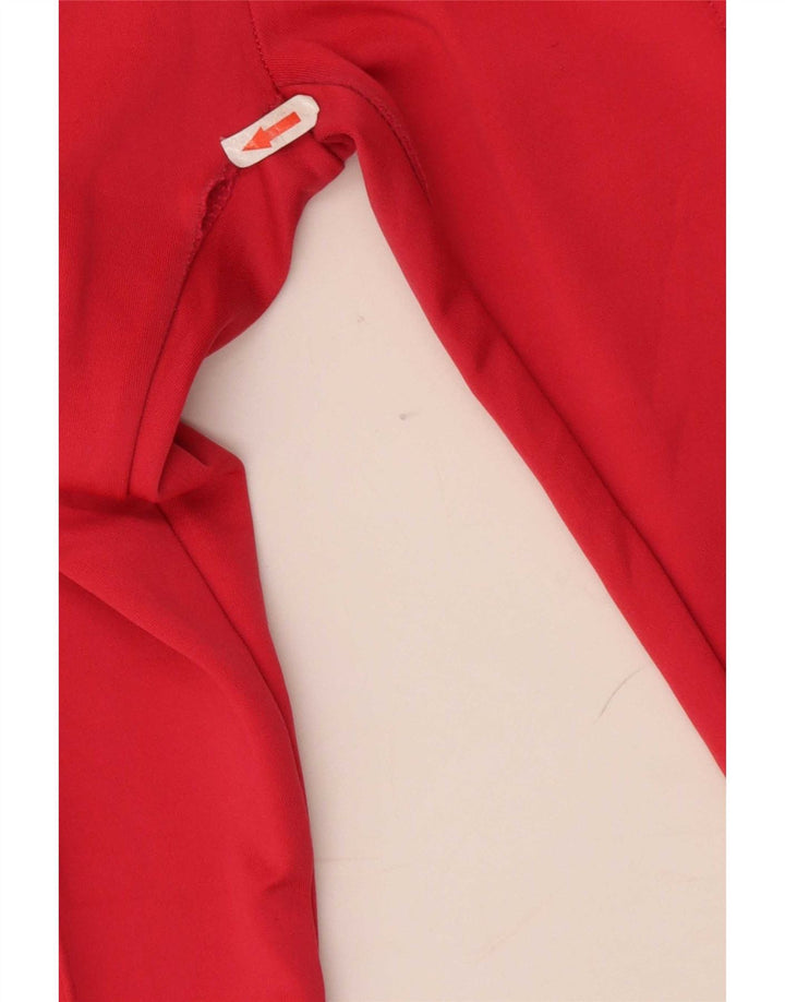 Damskie spodnie dresowe Adidas UK 14, średnie czerwone