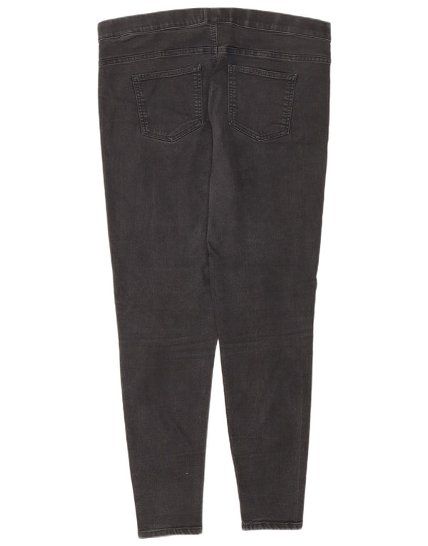 Marks & Spencer Damskie jeansy Jegging UK 16 Large W34 L27 Czarna bawełna