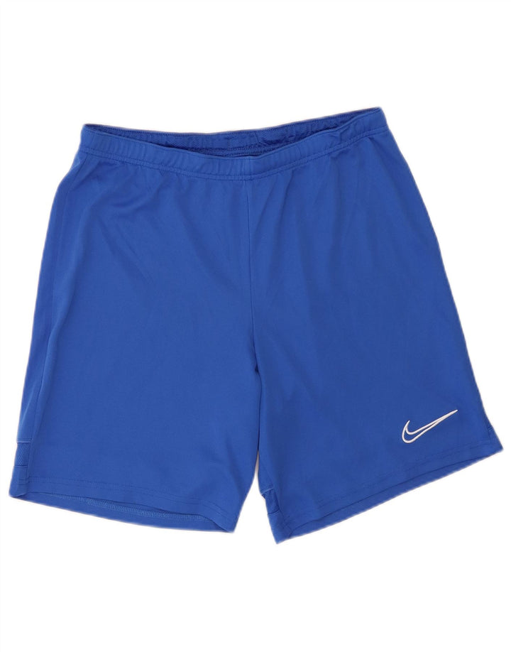 Męskie spodenki sportowe Nike Dri Fit, średnioniebieskie, poliestrowe