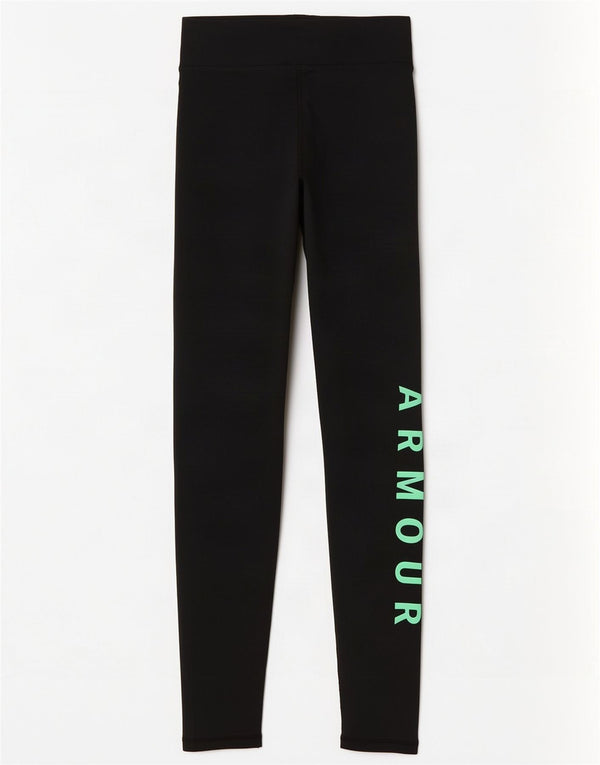 Damskie legginsy Under Armour Graphic UK 4 XS, czarne, poliestrowe