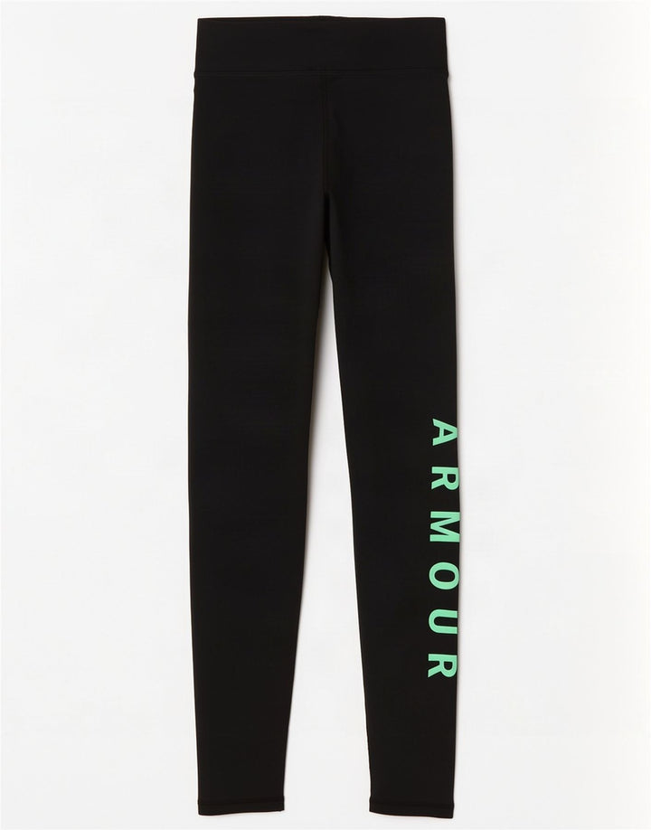 Damskie legginsy Under Armour Graphic UK 4 XS, czarne, poliestrowe