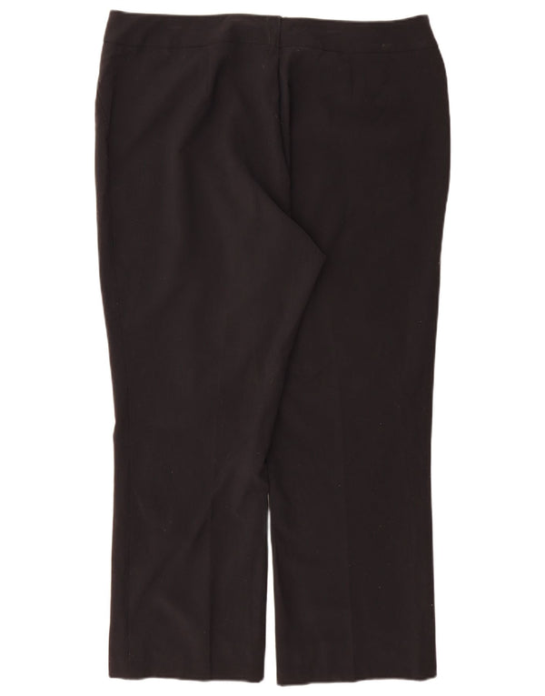 Spodnie damskie Marks & Spencer Straight Chino UK 18 XL W36 L27 Czarne