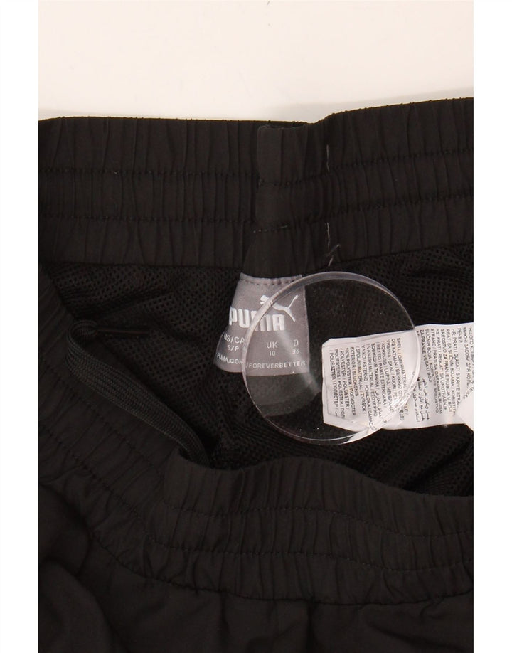 PUMA Womens Tracksuit Trousers UK 10 Small Black Polyester Vintage Puma and Second-Hand Puma from Messina Hembry 