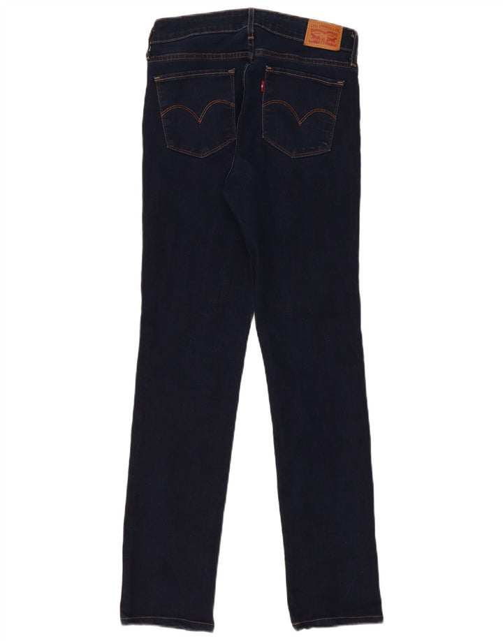 Damskie jeansy Levi's 712 Slim W29 L32 Granatowa bawełna